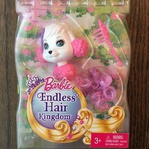 Barbie Endless Hair Girls Toy Poodle NWT